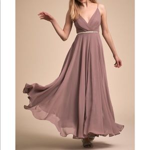 New BHLDN Chiffon Dress with straps